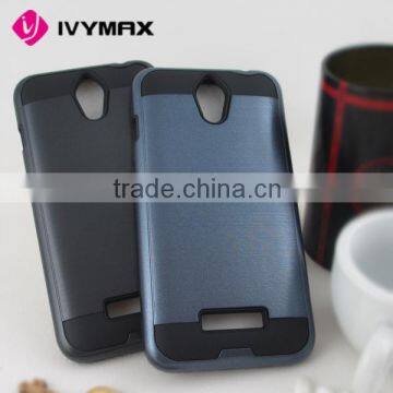 Mars Slim Armor Shockproof Hybrid Bumper Dual Layer Case Cover for Zte Z820 Obsidian photo-6