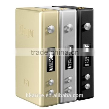 2015 Cloupor GT 80W mod Super energy-saving dual 18650 battery small size temperature control mod VV/VW ecig mod cloupor GT