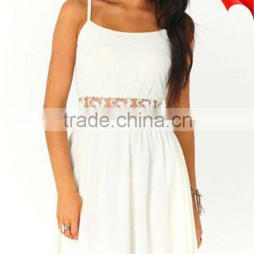 chiffon feel sequin dresses with custom made D-1087
