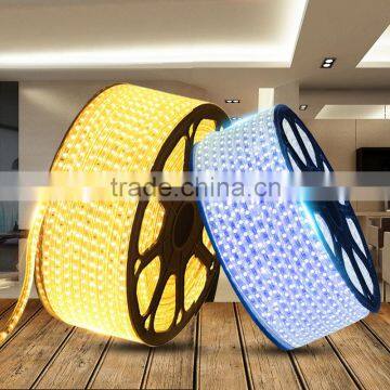 Colorful 220V household decoration led flexible strip 3528 smd waterproof rgb led strip