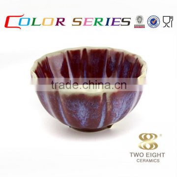 beautiful dinnerware set , stoneware porcelain promotional bowl for gift