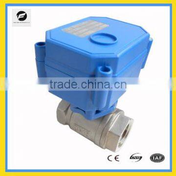 CWX-15Q electric control ball valve 3seconds to open/close CR01 CR02 15mm flow control