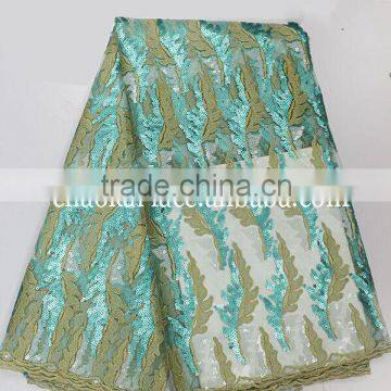 sequins fabrics French lace fabric net lace African fabrics