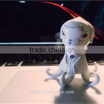 Plastic octopus figures, plastic toy figures, plastic toy octopus