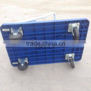 Low Price! Plastic Flatbed Trailer PH300P, With TPR WHEEL