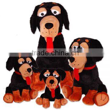 hot sale fashional Rottweiler Dog Plush Toy