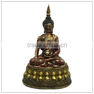 Antique finish statue resin indoor buddha for sale.