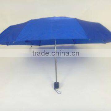 Folding open air umbrella