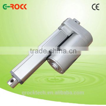 High speed gear motor for linear actuator