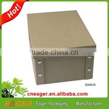 Brown kraft paper box office notes card boxes wholesale