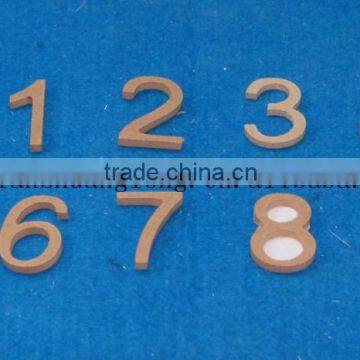 hot sale cutting wooden number sets