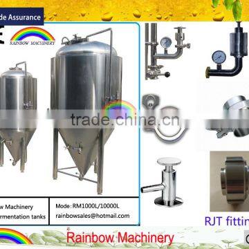 1000L Beer Fermentation Mixing Tank/beer Unitank/fermenter/bright Beer Tank photo-2