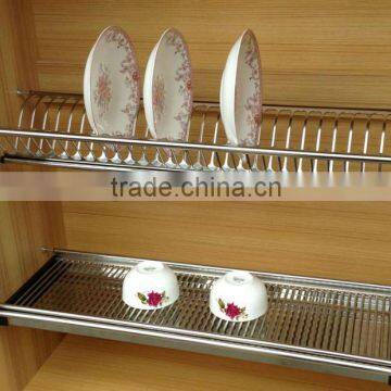 Professional production kitchen dish rack & kitchen storage rack & stainless steel dish drain rack (guangzhou                        
                                                Quality Choice