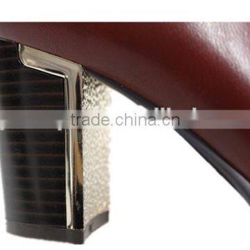 2015 New Arrvial Luxury Black Leather Thigh High Boot