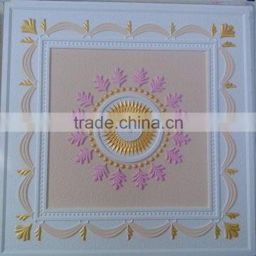 GRG modern design gypsum fiber ceiling tile