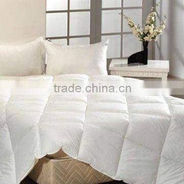 Solid white quilted plain hotel duvet cover