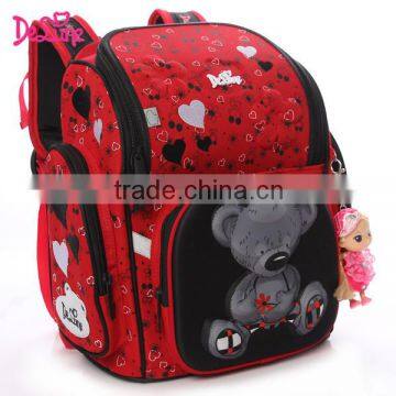 Kids Wholesale School Backpack Girls 3D Primary School Bag photo-2