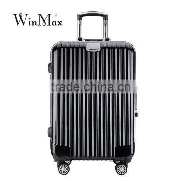 Classics Black Framed Closure Durable ABS Travel Luggage photo-4