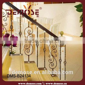 decorative interior wrought iron stair railings