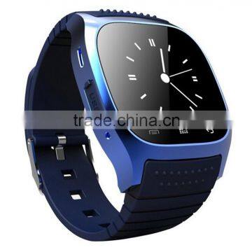 Smart Bluetooth Watch with LED Display Barometer Alitmeter Music Player Pedometer for Android IOS Mobile Phone