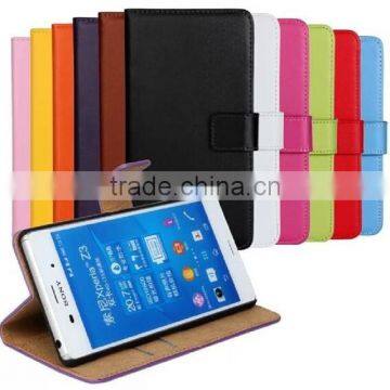 Luxury Wallet Credit Card Stand Leather Case For Sony Xperia Z3/Z3 mini/Z2/Z1/Z1 mini/Z L36h/XL39h