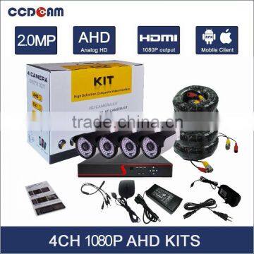 1080P 4 Channels digital camera Motion detection 1080p dvr