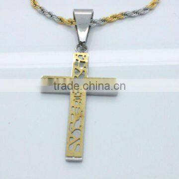 fashion jewelry necklace gold cross pendants