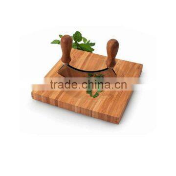 Square eco-friendly and durable bamboo professional cutting boad