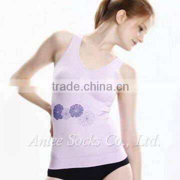 LBS-052 Seamless Vest With Pad Slimming Women Body Shaping Vest