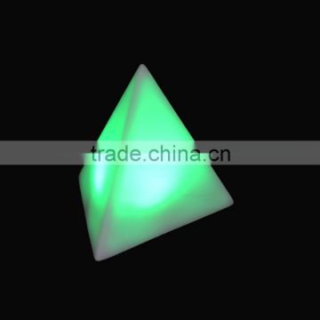 Mini led lights for crafts color changing battery powered triangle night light