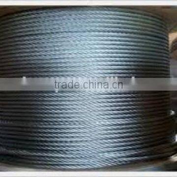 galvanized and ungalvanized steel wire rope