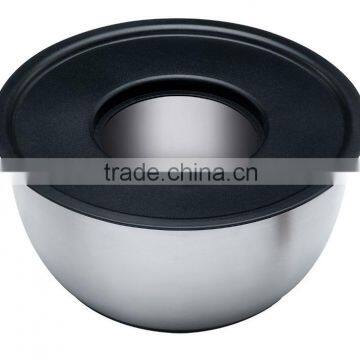 Stainless Steel Mixing Bowl With Silicon Bottom Supplier's Choice photo-2