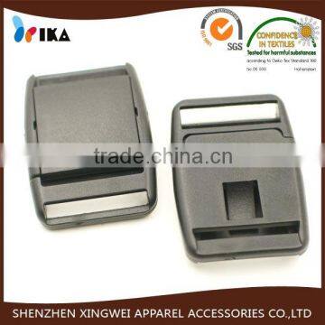 mini size black plastic buckle for backpack