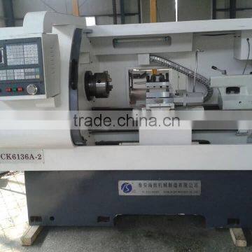 CK6136A-2X750 CNC Metal Cheap New Lathe Machine photo-2
