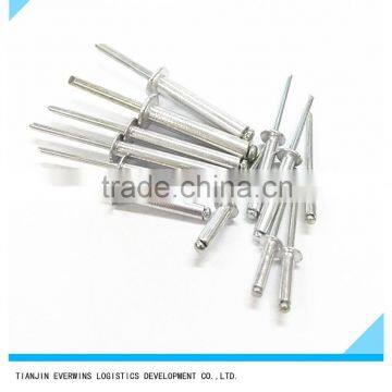 High strength Open type Countersunk head Aluminium Blind rivets