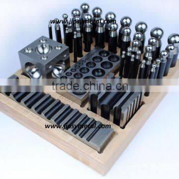 Jewelry tools - Doming Block and Dapping Punches Set