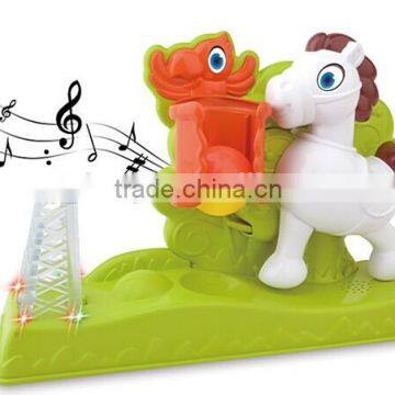 Pony play football music toys for children