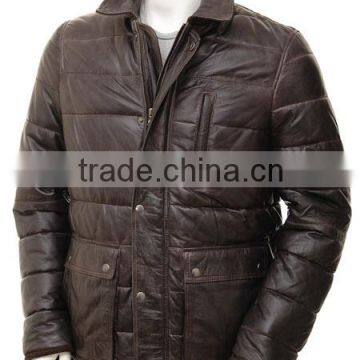 K-BOXING Brand Stylish Men's Leather Jacket