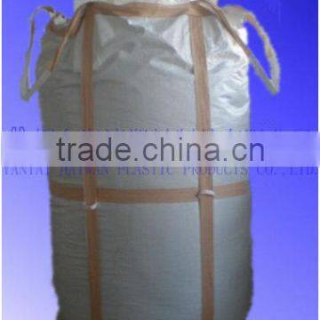 flat bottomed and customizable container bags/type-C bulk bags /tubular fabric pp jumbo bags for cement