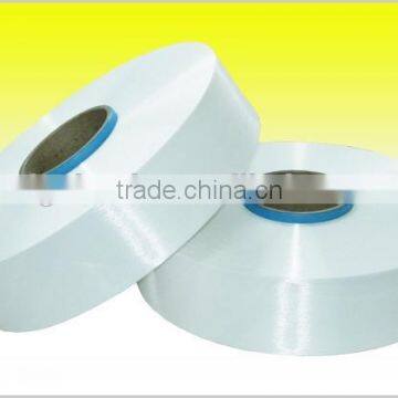 100% Polyester Yarn Fdy150D 36F for Making Blanket Base Raw White