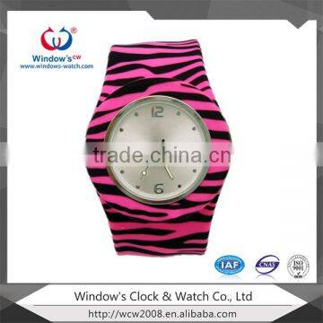 promotional silicone wrist watch colorful for kids