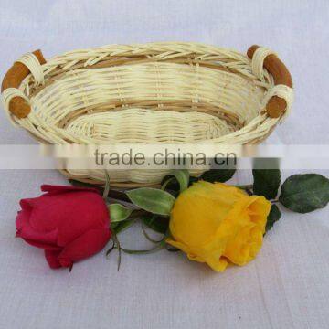 Oval Mini Rattan Basket