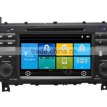 High Quality of 7inch Car Dvd Gps Player for Mercedes-Benz W203 2004-2007 With WINCE A8 System 3G WiFi OBDII DVR Function photo-4