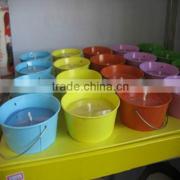 2015 good selling 3% citronella oil candles