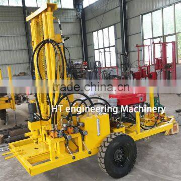 2016 Strong Power Low Price HT-W200 Small Hydraulic Water Well Drilling Rig