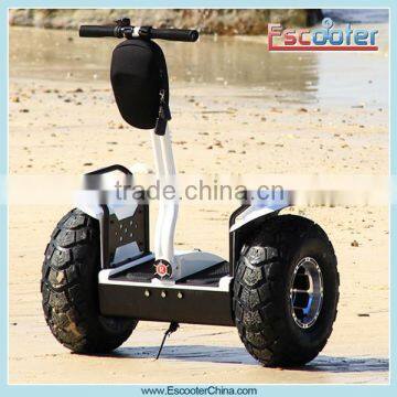 CE approved 2000W 40KM self balance scooter Off road electric Chariot X2 Two Wheel Stand Up Electric Scooter