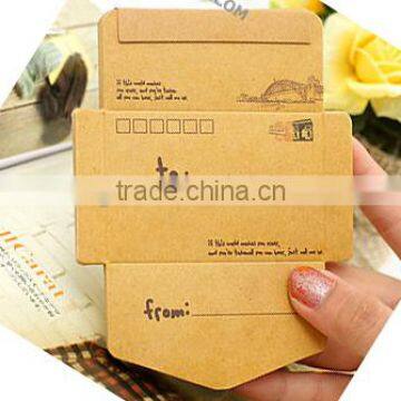 2014 hot new printing mini kraft paper envelopes made in china