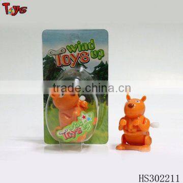 wind up stunt kangroo mechanical toys for kids