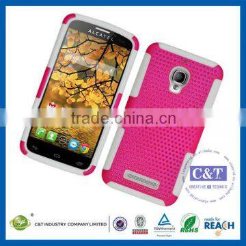 C&T Hybrid TPU Mesh Case for alcatel one touch fierce 7024w