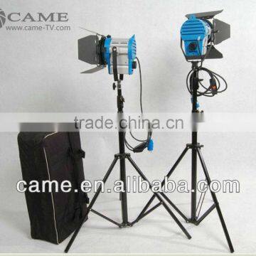 1pcs 650W 1pcs 300W Fresnel Tungsten Spot Lights Kit